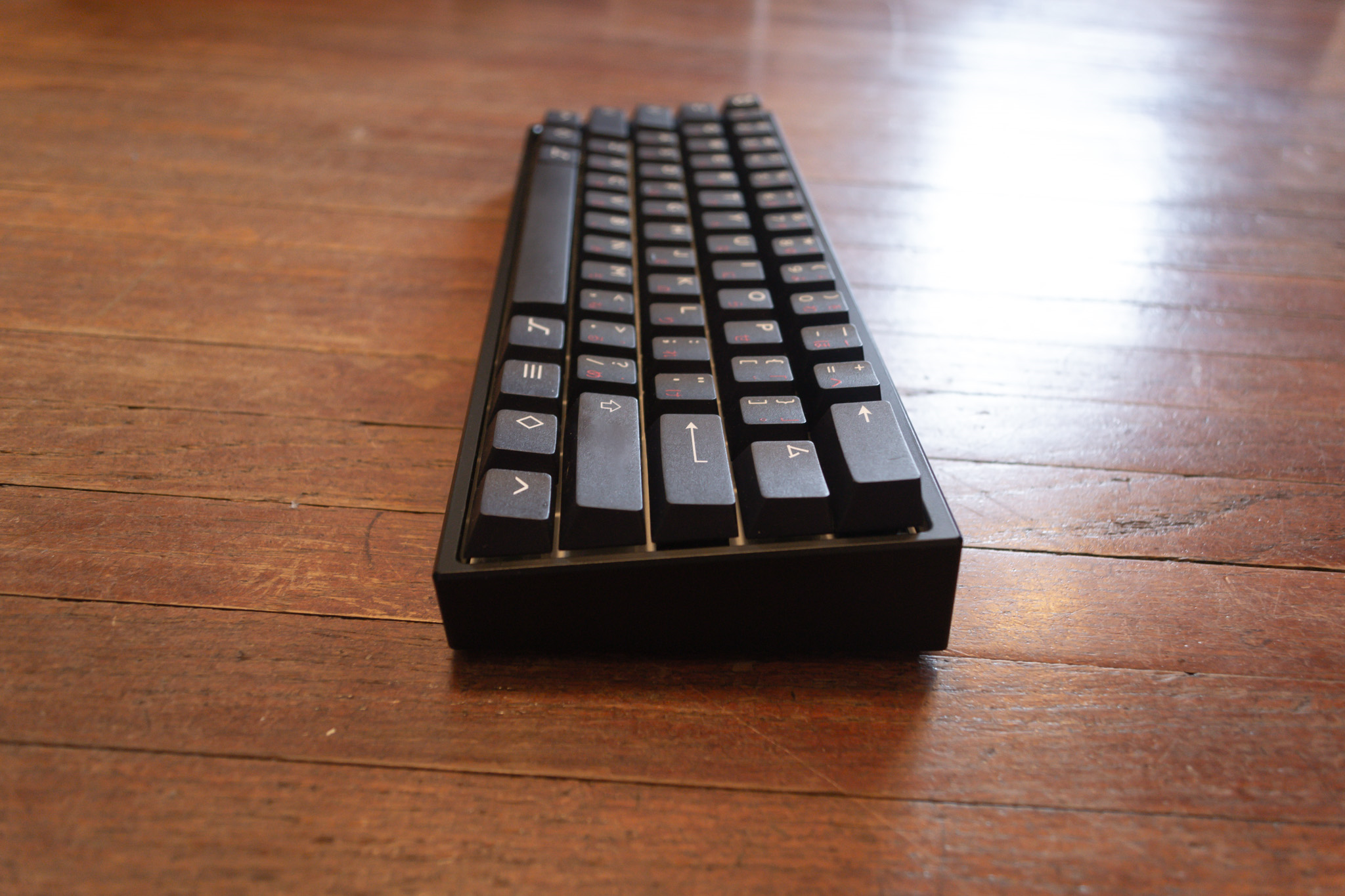 Black Aluminum GH60 Case side
